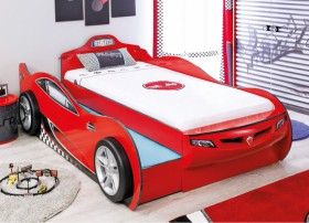 CARBED Кровать-машина Coupe с выдвижной кроватью Red 20.03.1306.00 в Липецке - lipeck.katalogmebeli.com | фото