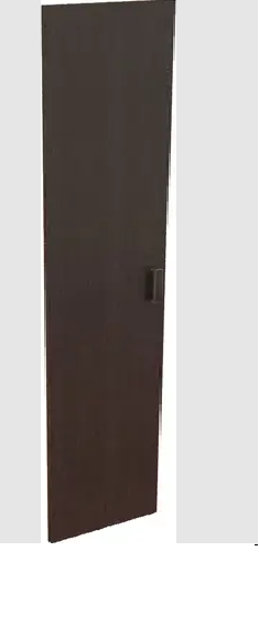 Дверь из ЛДСП к узкому стеллажу К-975. Ф Венге в Липецке - lipeck.katalogmebeli.com | фото