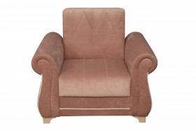 Кресло для отдыха "Порто" (велюр киви корица / микровельвет крем) в Липецке - lipeck.katalogmebeli.com | фото 8