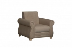 Кресло для отдыха "Порто" (велюр киви латте / микровельвет крем) в Липецке - lipeck.katalogmebeli.com | фото 1