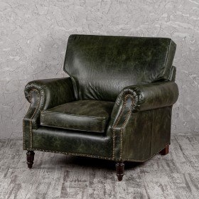 Кресло кожаное Лофт Аристократ (ширина 1070 мм) в Липецке - lipeck.katalogmebeli.com | фото
