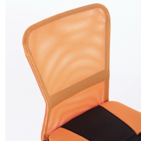 Кресло компактное BRABIX Smart MG-313 (черный, оранжевый) в Липецке - lipeck.katalogmebeli.com | фото 4