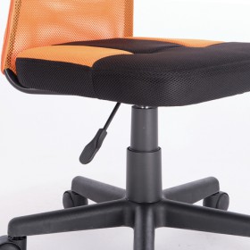 Кресло компактное BRABIX Smart MG-313 (черный, оранжевый) в Липецке - lipeck.katalogmebeli.com | фото 5