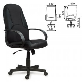 Кресло офисное BRABIX City EX-512 (черное) в Липецке - lipeck.katalogmebeli.com | фото