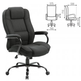 Кресло офисное BRABIX Heavy Duty HD-002 (ткань) в Липецке - lipeck.katalogmebeli.com | фото