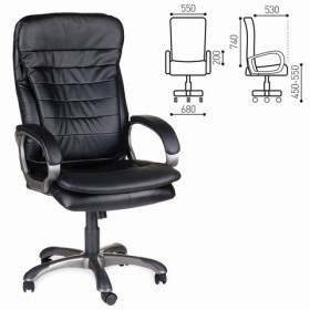 Кресло офисное BRABIX Omega EX-589 (черное) в Липецке - lipeck.katalogmebeli.com | фото