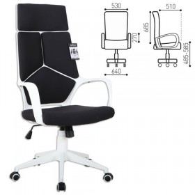 Кресло офисное BRABIX Prime EX-515 (черная ткань) в Липецке - lipeck.katalogmebeli.com | фото