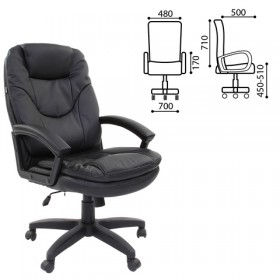 Кресло офисное BRABIX Trend EX-568 (черный) в Липецке - lipeck.katalogmebeli.com | фото