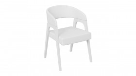 Кресло «Техас 1» (Белый матовый/Экокожа Белый №66) в Липецке - lipeck.katalogmebeli.com | фото