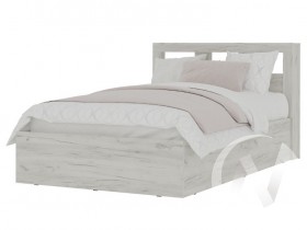 Кровать 1,2 МС Гранд (дуб крафт белый) в Липецке - lipeck.katalogmebeli.com | фото