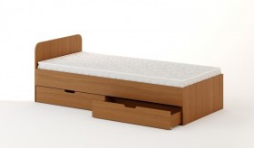 Кровать с ящиками 900 (Бук темный) в Липецке - lipeck.katalogmebeli.com | фото