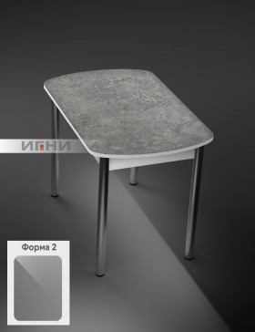 Кухонный стол 1100*700/400 ф 2 Пластик, урбан серый в Липецке - lipeck.katalogmebeli.com | фото