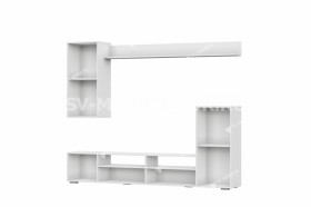 Мебель для гостиной МГС 4 (Белый/Белый глянец) в Липецке - lipeck.katalogmebeli.com | фото 3