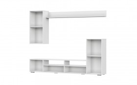 Мебель для гостиной МГС 4 (Белый/Цемент светлый) в Липецке - lipeck.katalogmebeli.com | фото 5