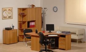 Мебель для персонала Рубин 42 Светлый миланский орех в Липецке - lipeck.katalogmebeli.com | фото 2