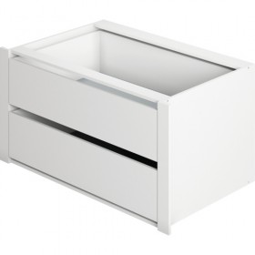 Модуль с ящиками для шкафа 600 Белый снег в Липецке - lipeck.katalogmebeli.com | фото