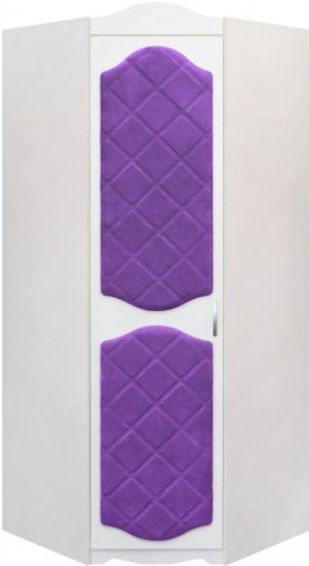 Шкаф угловой Иллюзия 32 Фиолетовый в Липецке - lipeck.katalogmebeli.com | фото