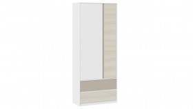 Шкаф для одежды комбинированный «Сканди» Дуб Гарден/Белый/Глиняный серый в Липецке - lipeck.katalogmebeli.com | фото