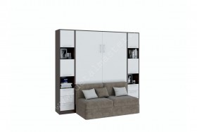 Шкаф-кровать с диваном БЕЛА в Липецке - lipeck.katalogmebeli.com | фото 2