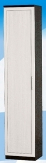 Шкаф высокий ДЛЯ ГОСТИНОЙ ШВ-450 Венге/Дуб выбеленный в Липецке - lipeck.katalogmebeli.com | фото