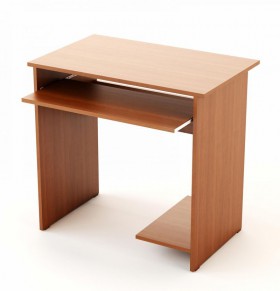 Компьютерный стол Малый упрощённый (Беленый дуб) в Липецке - lipeck.katalogmebeli.com | фото 2