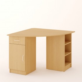 Угловой компьютерный стол 2 (Белёный дуб) в Липецке - lipeck.katalogmebeli.com | фото