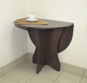 Стол кухонный Компакт (Венге темный) в Липецке - lipeck.katalogmebeli.com | фото